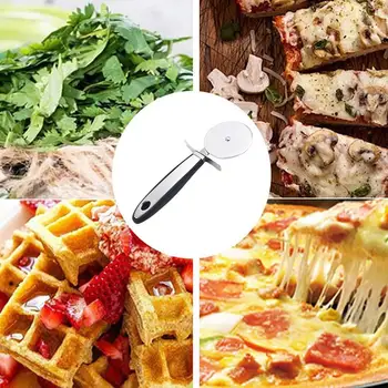 1Pc Stainless Steel Pizza Roller Cutter Round Rotating Baking Cake Knife Cutter Cake Wheel Kitchen Tool
1Pc Stainless Steel Pizza Roller Cutter Round Rotating Baking Cake Knife Cutter Cake Wheel Kitchen Tool