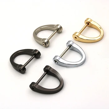 25Pcs Metal Detachable Open Screw D Ring Buckle Clasp for Leather Craft Bag Strap Belt Handle Shoulder Webbing
25Pcs Metal Detachable Open Screw D Ring Buckle Clasp for Leather Craft Bag Strap Belt Handle Shoulder Webbing