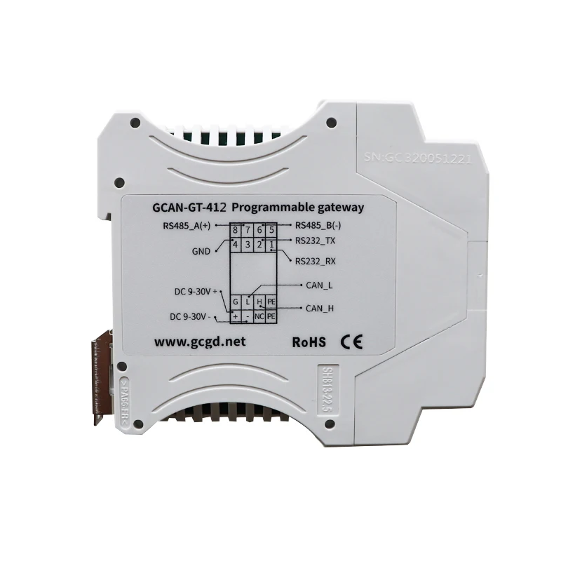 Programmable intelligent gateway support TCP,UDP,CAN 2.0A/B,CANOPEN,J1939,ModbusRTU,ModbusTCP,RS485,RS232Interface communication
Programmable intelligent gateway support TCP,UDP,CAN 2.0A/B,CANOPEN,J1939,ModbusRTU,ModbusTCP,RS485,RS232Interface communication