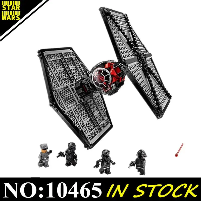 Star First Order Special Forces TIE Fighter Wars Model Compatible with Iegoset 75101 05005 Building block Bricks Toys kid gift
Star First Order Special Forces TIE Fighter Wars Model Compatible with Iegoset 75101 05005 Building block Bricks Toys kid gift