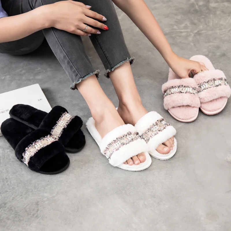 LOOZYKIT Women Home Slipper Winter Warm Shoes Woman Slip On Flats Slides Female Faux Fur Slippers Indoor Shoes Woman Flip Flops
LOOZYKIT Women Home Slipper Winter Warm Shoes Woman Slip On Flats Slides Female Faux Fur Slippers Indoor Shoes Woman Flip Flops