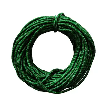 2.5mm/15.24m Reflective Cord Guy Line Luminous Windproof Tent Guide Rope Green
2.5mm/15.24m Reflective Cord Guy Line Luminous Windproof Tent Guide Rope Green