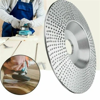 1 PC Wood Angle Grinding Wheel Sanding Carving Rotary Tool Abrasive Disc For Angle Grinder Tungsten Carbide Coating Bore Shaping 
1 PC Wood Angle Grinding Wheel Sanding Carving Rotary Tool Abrasive Disc For Angle Grinder Tungsten Carbide Coating Bore Shaping