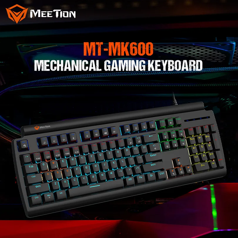 Backlit Keybaord 104 Keys Gaming Mechanical Keyboard Russian Full Size Blue Red Switch Wired KB Anti-ghosting for PC Desktop | Компьютеры