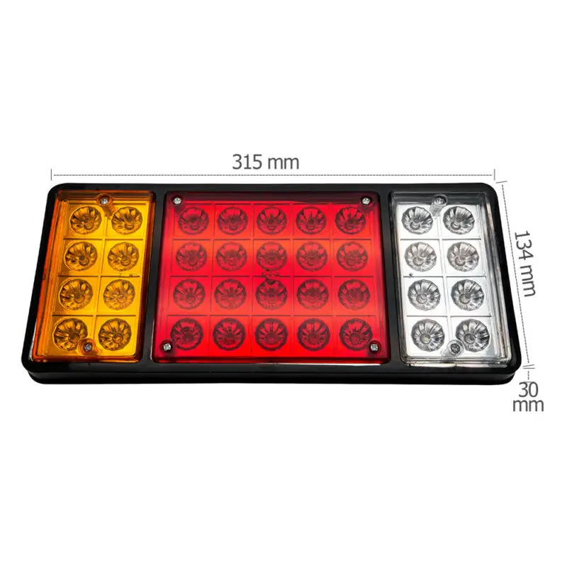 12V 36LEDs Car Tail Light Truck Rear Indicator Van Warning Rear Tail Light Waterproof Side Marker Tailer Light Universal Auto
12V 36LEDs Car Tail Light Truck Rear Indicator Van Warning Rear Tail Light Waterproof Side Marker Tailer Light Universal Auto