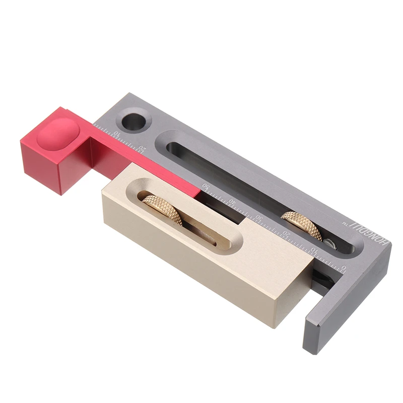Table Saw Slot Adjuster Mortise and Tenon Woodworking Movable Measuring Block Tenonmaker Length Compensation Router Table Set
Table Saw Slot Adjuster Mortise and Tenon Woodworking Movable Measuring Block Tenonmaker Length Compensation Router Table Set