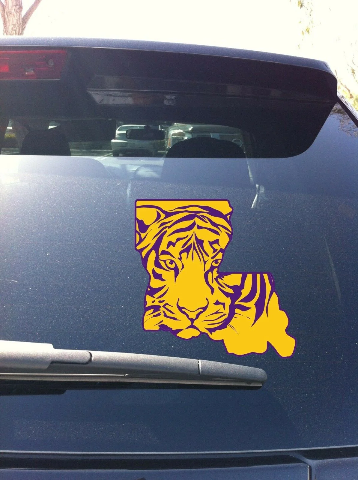 Фото Виниловая наклейка с логотипом Луизиана для LSU Tiger | Автомобили и мотоциклы