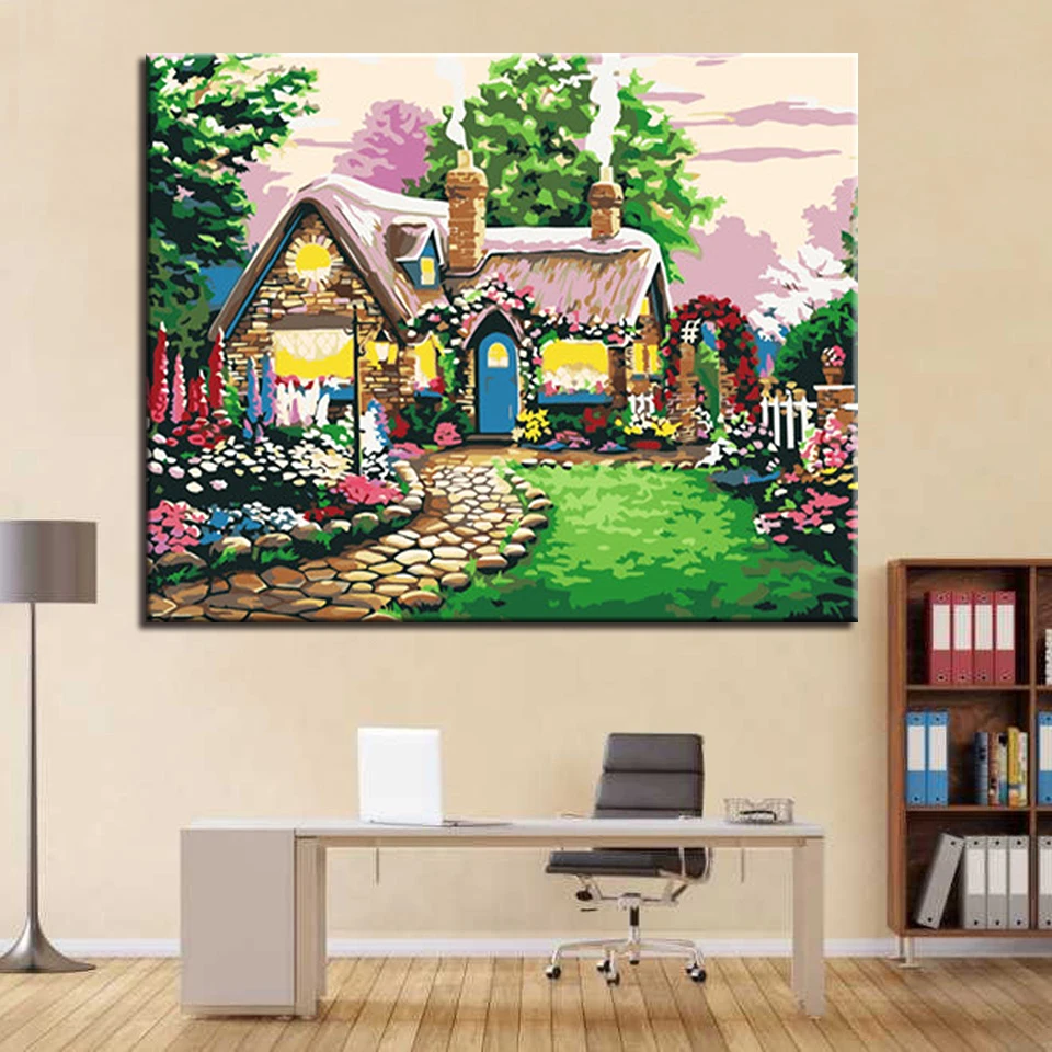 Fairy Tale Cabin DIY Painting By Numbers Calligraphy Painting Acrylic Paint By Numbers Wall Art Picture For Home Decors Art
Fairy Tale Cabin DIY Painting By Numbers Calligraphy Painting Acrylic Paint By Numbers Wall Art Picture For Home Decors Art