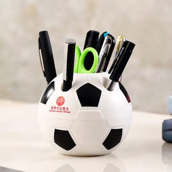 Coloffice 1PC creative pen container Football modeling Multi-function Toothbrush holder/pen holders gift office organizer School
Coloffice 1PC creative pen container Football modeling Multi-function Toothbrush holder/pen holders gift office organizer School