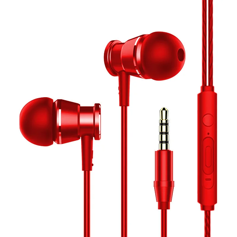 In-ear Sports Earplugs with High-definition Microphone Subwoofer Wired Headset for Apple Android Phones
In-ear Sports Earplugs with High-definition Microphone Subwoofer Wired Headset for Apple Android Phones