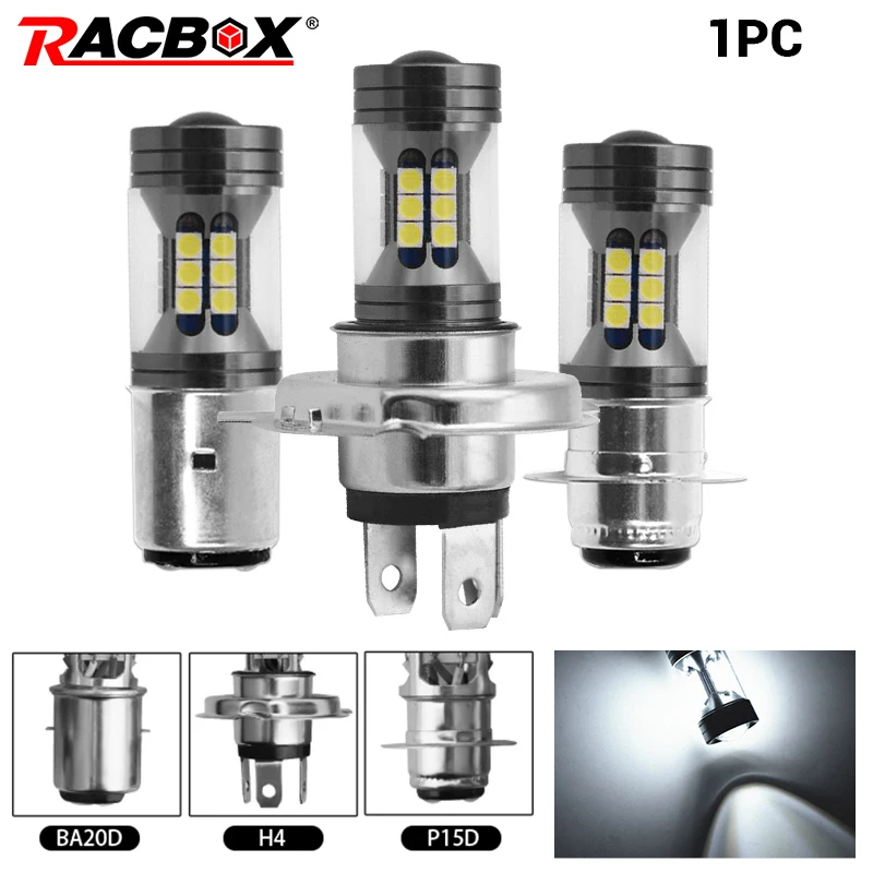 P15D BA20D H4 H6 6000K 12V 22SMD mini LED Motorcycle Headlight Led Bulb Hi-Lo Beam for Most Motorbike Conversion Kit Bulbs
P15D BA20D H4 H6 6000K 12V 22SMD mini LED Motorcycle Headlight Led Bulb Hi-Lo Beam for Most Motorbike Conversion Kit Bulbs