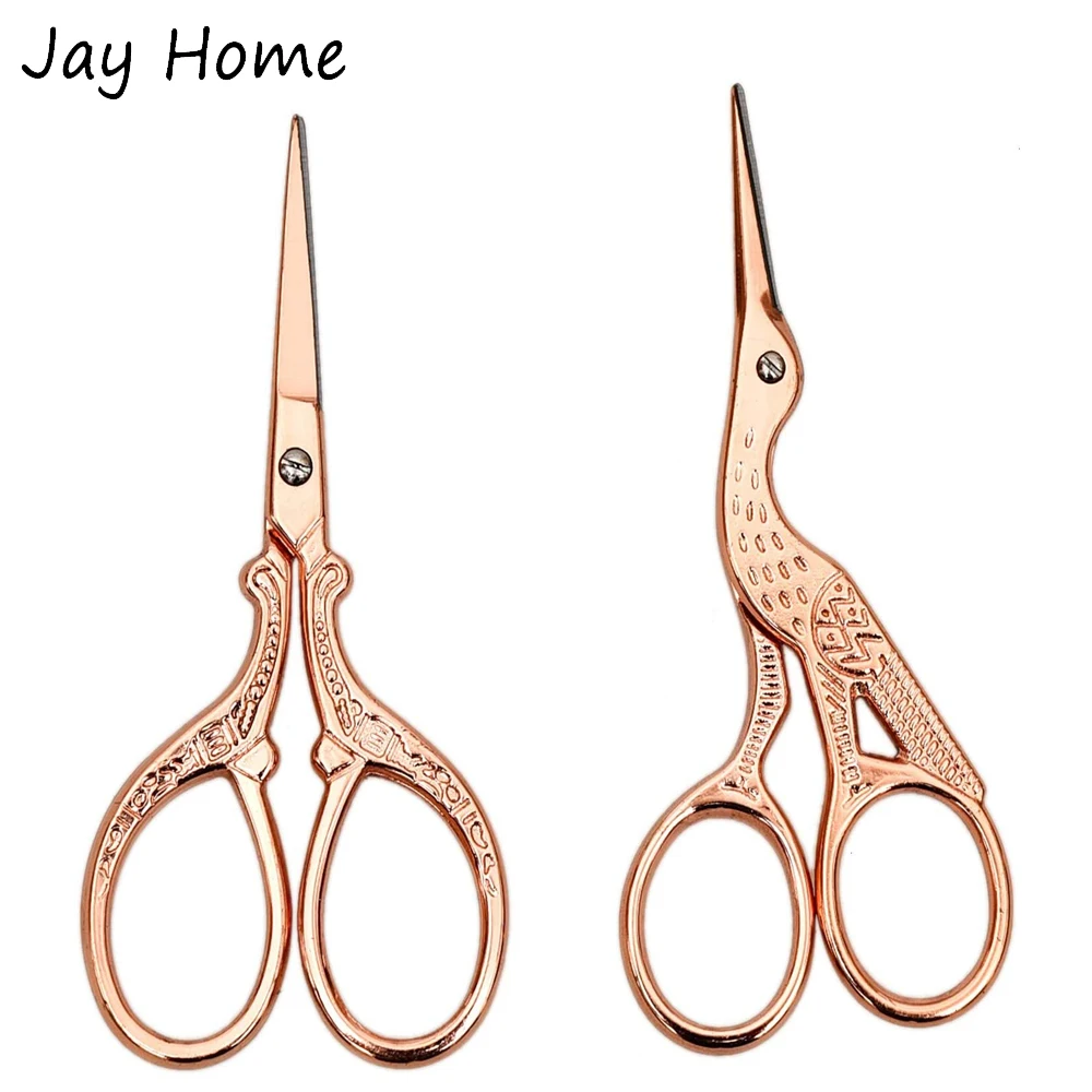 1PC Antique Vintage Style Scissors Stainless Steel Stork Scissors Embroidery Cross Stitch Scissors for Needlework Sewing Tools
1PC Antique Vintage Style Scissors Stainless Steel Stork Scissors Embroidery Cross Stitch Scissors for Needlework Sewing Tools