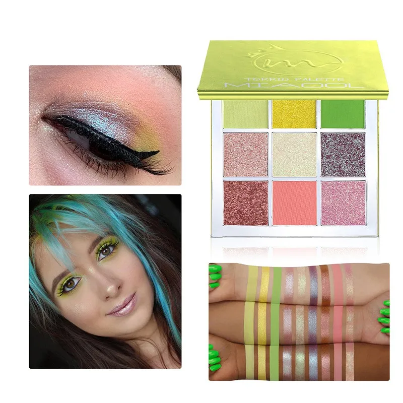 2020 Spring Green Eyeshadow Palette Shimmer Matte Pigmented Luminous Eye Shadow Make up Palette maquillage
2020 Spring Green Eyeshadow Palette Shimmer Matte Pigmented Luminous Eye Shadow Make up Palette maquillage