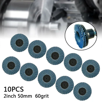 10pcs 2inch 60 Grit Lug Sanding Grinding Wheels Flap Type Disc Wheels Deburring, Snagging
10pcs 2inch 60 Grit Lug Sanding Grinding Wheels Flap Type Disc Wheels Deburring, Snagging