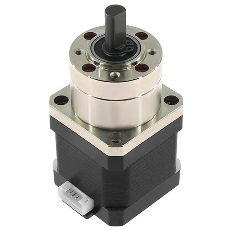 New 4-Lead Nema17 Stepper Motor 42 Motor Extruder Gear Stepper Motor Ratio 5.18:1 Planetary Gearbox Nema 17 17HS4401
New 4-Lead Nema17 Stepper Motor 42 Motor Extruder Gear Stepper Motor Ratio 5.18:1 Planetary Gearbox Nema 17 17HS4401