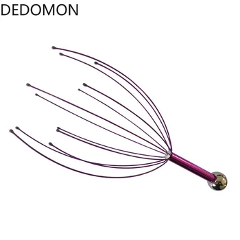 Scalp Head Massager Neck Body Back Massage Muscke Relaxtion Hand Held Octopus Claw Massager Pain Relief Skin Care massageador
Scalp Head Massager Neck Body Back Massage Muscke Relaxtion Hand Held Octopus Claw Massager Pain Relief Skin Care massageador