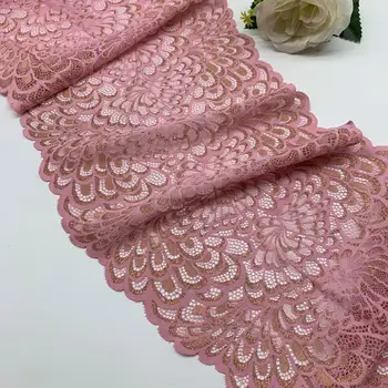 3y/lot 3 colors 23cm Shiny elastic lace trim with golden foil shimmer trimming garment accessory DIY material fabric shiny 
3y/lot 3 colors 23cm Shiny elastic lace trim with golden foil shimmer trimming garment accessory DIY material fabric shiny