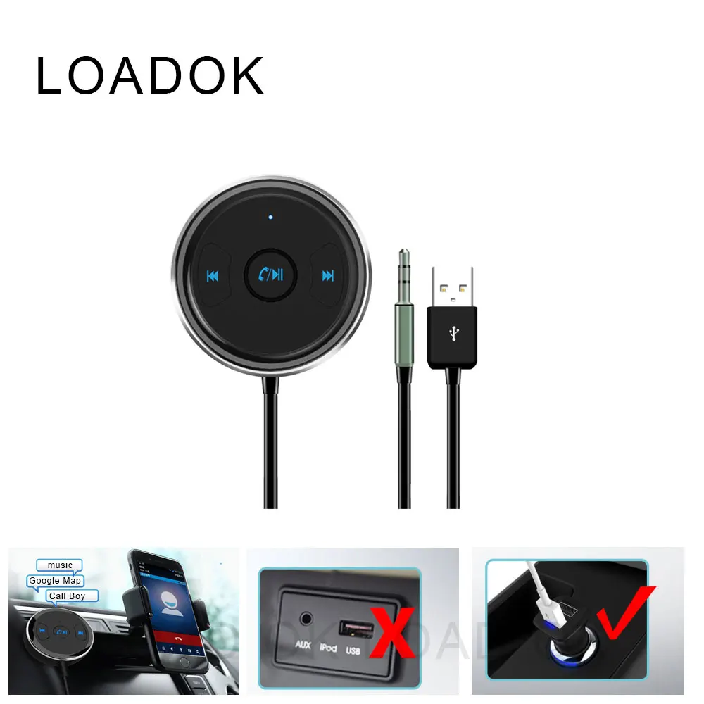 Bluetooth Car Kit adapter multi function MP3 receiver Car AUX Speaker USB Power
Bluetooth Car Kit adapter multi function MP3 receiver Car AUX Speaker USB Power