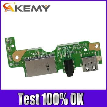 Original For ASUS X456UV USB AUDIO SD CARD BOARD X456UV IO BOARD REV 2.0 Tested good free shipping
Original For ASUS X456UV USB AUDIO SD CARD BOARD X456UV IO BOARD REV 2.0 Tested good free shipping