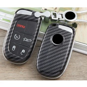 Carbon Fiber Remote Smart Key Cover Fob Case Shell For Dodge Journey Charger for Jeep Renegade Grand Cherokee for Chrysler 200 3
Carbon Fiber Remote Smart Key Cover Fob Case Shell For Dodge Journey Charger for Jeep Renegade Grand Cherokee for Chrysler 200 3