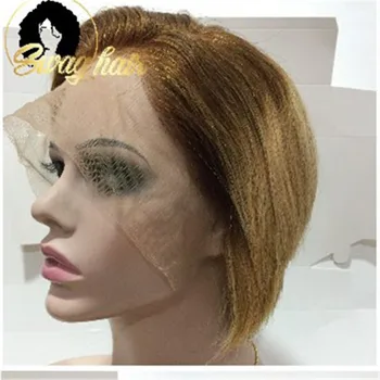 Swag Hair Brazilian Remy Hair Straight Short Cut Wigs 150 Density T1b/30 100% Human Hair Wigs 13x4 Lace Front Wigs For Woman
Swag Hair Brazilian Remy Hair Straight Short Cut Wigs 150 Density T1b/30 100% Human Hair Wigs 13x4 Lace Front Wigs For Woman