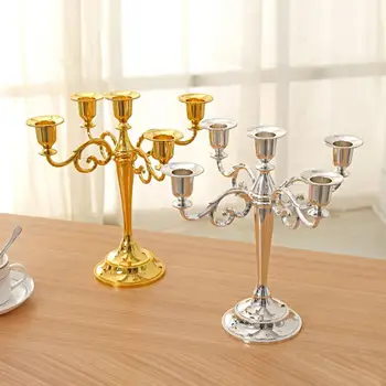 Candle Holders Antique Retro 3/5-Arm Metal Candlesticks Romantic Retro Dinner Table Wedding Home Decor Candlestick Candelabra
Candle Holders Antique Retro 3/5-Arm Metal Candlesticks Romantic Retro Dinner Table Wedding Home Decor Candlestick Candelabra