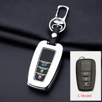 Zilly light Car key cover 3 Button keyless Case For Toyota Camry CHR Prius Corolla RAV4 Prado 2017 2018 2019 keychain Holder
Zilly light Car key cover 3 Button keyless Case For Toyota Camry CHR Prius Corolla RAV4 Prado 2017 2018 2019 keychain Holder