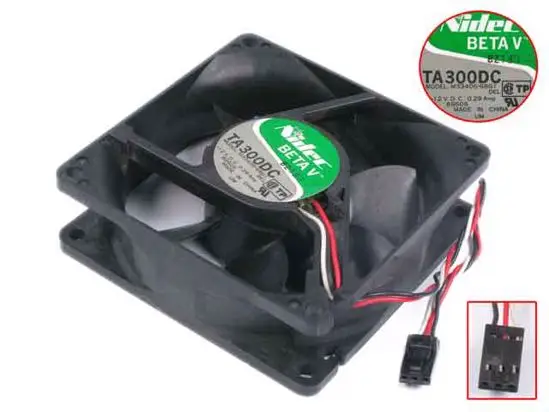 3-проводной Вентилятор охлаждения сервера Nidec M33406-68G1 DC 12V 0.29A 80x80x25 мм
3-проводной Вентилятор охлаждения сервера Nidec M33406-68G1 DC 12V 0.29A 80x80x25 мм