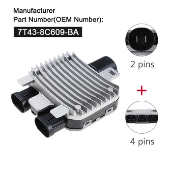 YAOPEI 7T43-8C609-BA Radiator Cooling Fan Control Module Fits For Volvo S60 Ford Galaxy 7G91-9A819-AA
YAOPEI 7T43-8C609-BA Radiator Cooling Fan Control Module Fits For Volvo S60 Ford Galaxy 7G91-9A819-AA