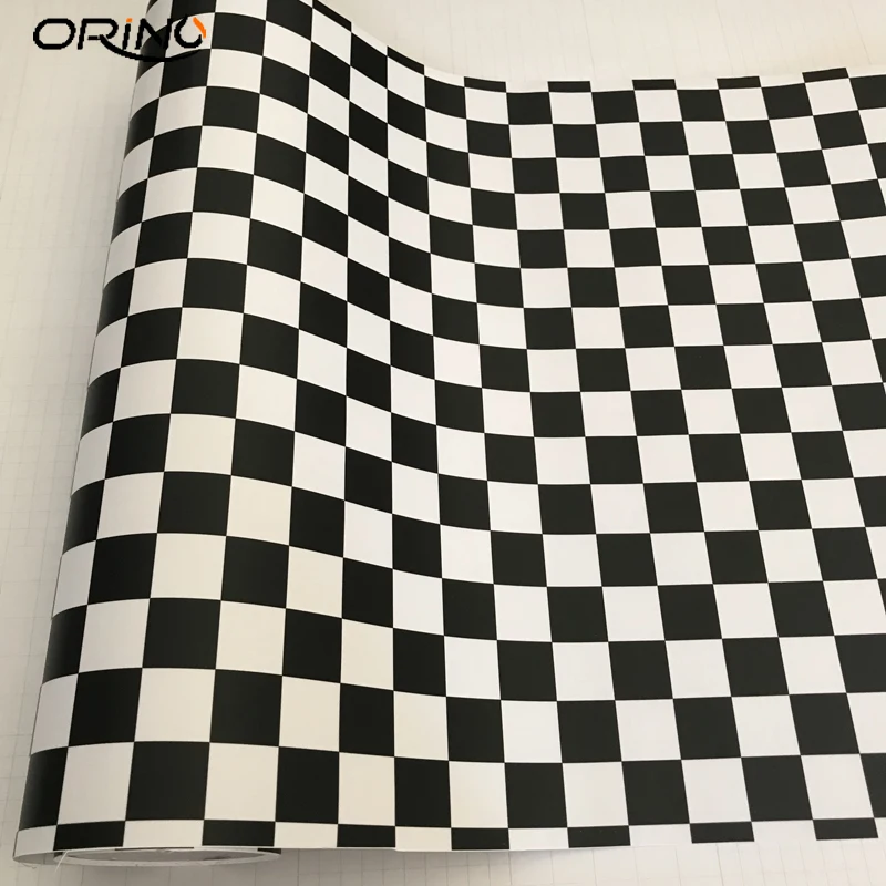 Checkered Flag Sticker Film-5