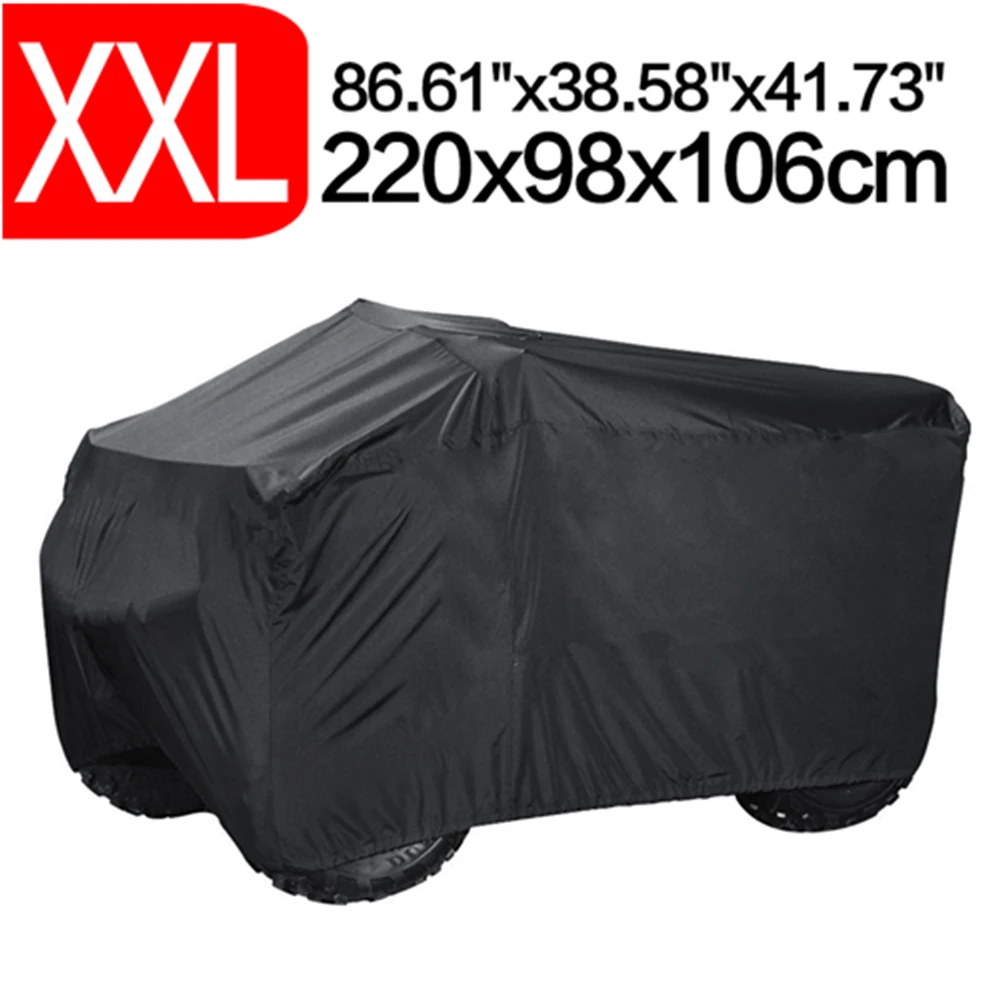 XXL Black 190T Motorcycle Waterproof Cover Rain Dust Sun UV Protector case Quad Bikes ATV Protector Case For Polaris 220x98x106
XXL Black 190T Motorcycle Waterproof Cover Rain Dust Sun UV Protector case Quad Bikes ATV Protector Case For Polaris 220x98x106