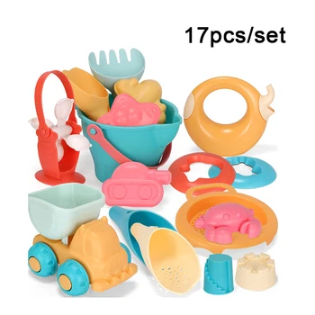 17pcs/set Children Beach Toys ABS Plastic Sandbox Play Sand Snow Kids Sand Game Safe Cute Toy Children Summer Water Toys
17pcs/set Children Beach Toys ABS Plastic Sandbox Play Sand Snow Kids Sand Game Safe Cute Toy Children Summer Water Toys