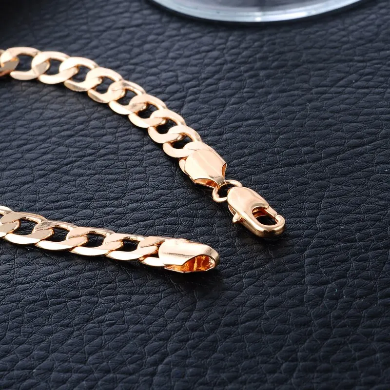 SOUARTS Women Bracelet Fashion 2019 Rose Gold Men Bracelet Femme 19 21 22 23 Different Length Unisex Bracelet 1pc
SOUARTS Women Bracelet Fashion 2019 Rose Gold Men Bracelet Femme 19 21 22 23 Different Length Unisex Bracelet 1pc