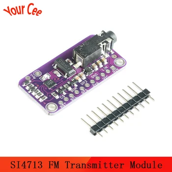 DC 3-5V Stereo FM Transmitter Module SI4713 Digital Wireless Radio MCU Module For Electronic DIY LED Micro Controller CJMCU-4713
DC 3-5V Stereo FM Transmitter Module SI4713 Digital Wireless Radio MCU Module For Electronic DIY LED Micro Controller CJMCU-4713