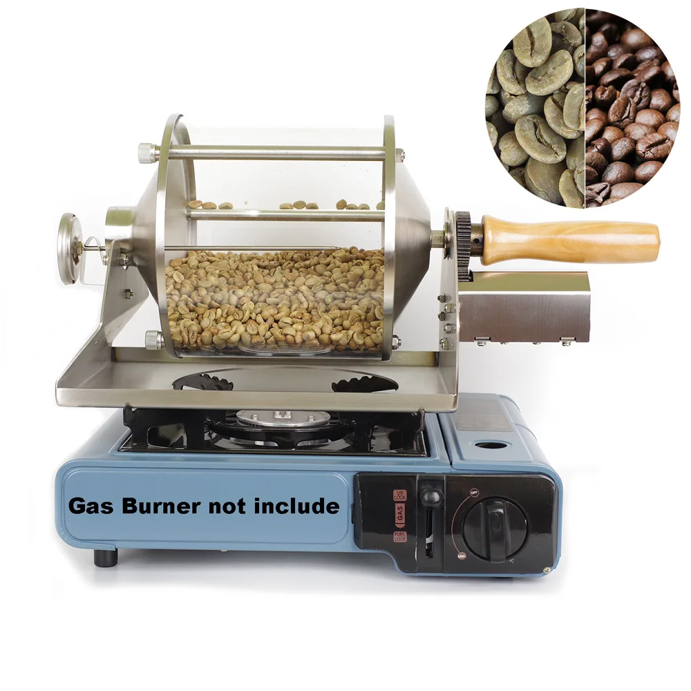 Coffee bean roasting machine Small home Straight fire Coffee roasting machine 400g capacity Glass transparent visualization
Coffee bean roasting machine Small home Straight fire Coffee roasting machine 400g capacity Glass transparent visualization