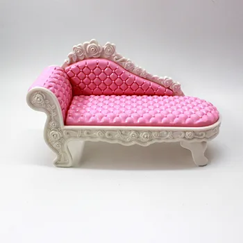 Fashion chaise lounge Princess Accessories furnitures Dreamhouse Sofa Chair For Barbie Furniture Toys Pretend Playhouse
Fashion chaise lounge Princess Accessories furnitures Dreamhouse Sofa Chair For Barbie Furniture Toys Pretend Playhouse