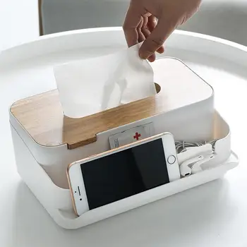 Plastic Tissue Holder Storage Box Desktop Paper Napkin Box Storage Container Multi Grids Storage Container Sundries Organizer
Plastic Tissue Holder Storage Box Desktop Paper Napkin Box Storage Container Multi Grids Storage Container Sundries Organizer