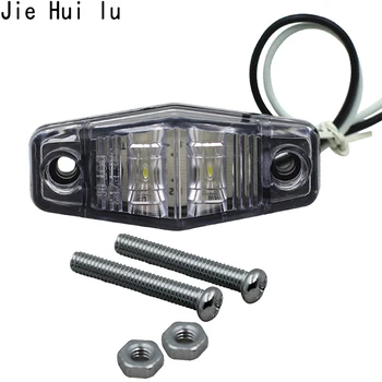 1Pc 12V / 24V LED Side Marker White Lights Car External Lights Warning Tail Anti-Collision Light Auto Trailer Truck Lorry Lamps
1Pc 12V / 24V LED Side Marker White Lights Car External Lights Warning Tail Anti-Collision Light Auto Trailer Truck Lorry Lamps