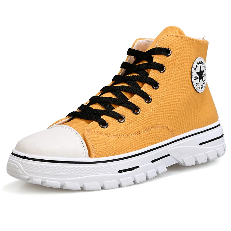 2020 Autumn Street Time Ins Exceed Thick Bottom Of Fire Lattice Canvas Shoe Student Movement High Help Leisure Time Skate Shoes
2020 Autumn Street Time Ins Exceed Thick Bottom Of Fire Lattice Canvas Shoe Student Movement High Help Leisure Time Skate Shoes