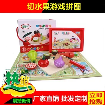 Wooden Slicer Emulational Fruit & Vegetable Cutting Cut Fruit Toy Baby Play House Toys Toy
Wooden Slicer Emulational Fruit & Vegetable Cutting Cut Fruit Toy Baby Play House Toys Toy