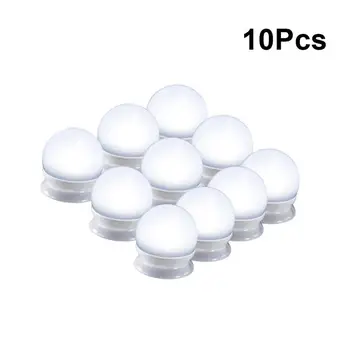 10Pcs Mirror Light Bulbs Romantic Style LED Vanity Mirror Lights Lighting Strip for Makeup Vanity Table Bathroom
10Pcs Mirror Light Bulbs Romantic Style LED Vanity Mirror Lights Lighting Strip for Makeup Vanity Table Bathroom