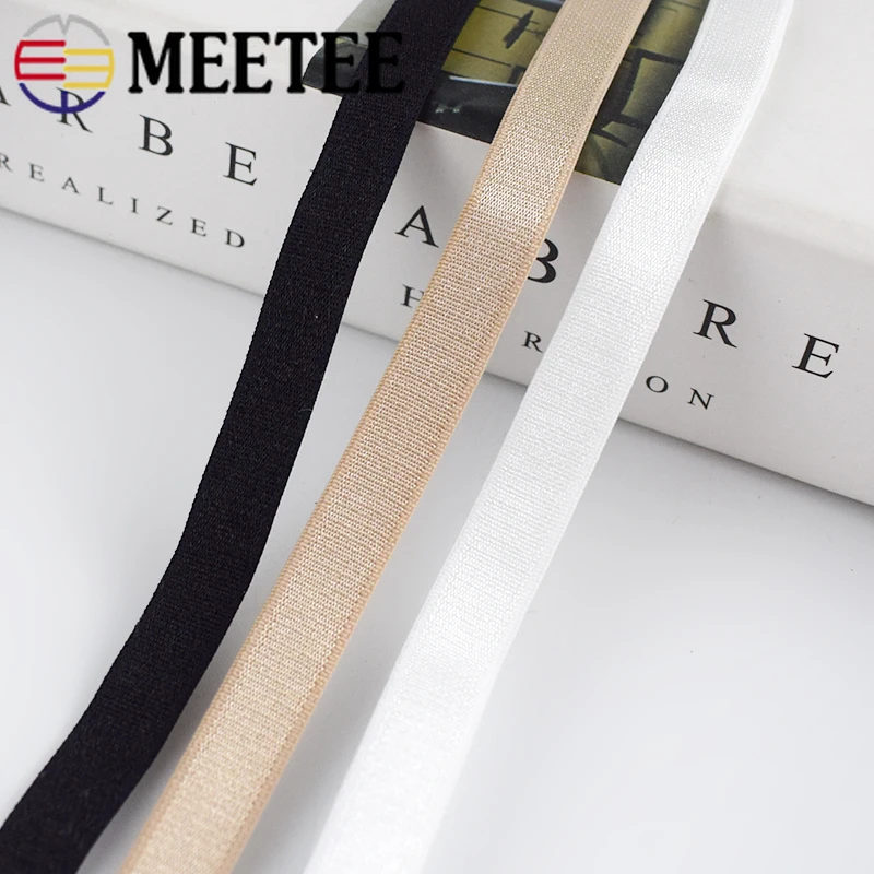 Meetee 20/50M 10/15/18mm Nylon Elastic Band for Underwear Shoulder Strap Bra Spring Bands DIY Garment Belt Rubber Tape Accessory
Meetee 20/50M 10/15/18mm Nylon Elastic Band for Underwear Shoulder Strap Bra Spring Bands DIY Garment Belt Rubber Tape Accessory