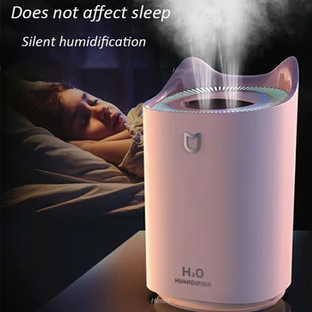 USB dual nozzle humidifier 3000ML Home Cool Mist Aroma Diffuser with Coloful LED light Heavy fog Ultrasonic Humidificador
USB dual nozzle humidifier 3000ML Home Cool Mist Aroma Diffuser with Coloful LED light Heavy fog Ultrasonic Humidificador