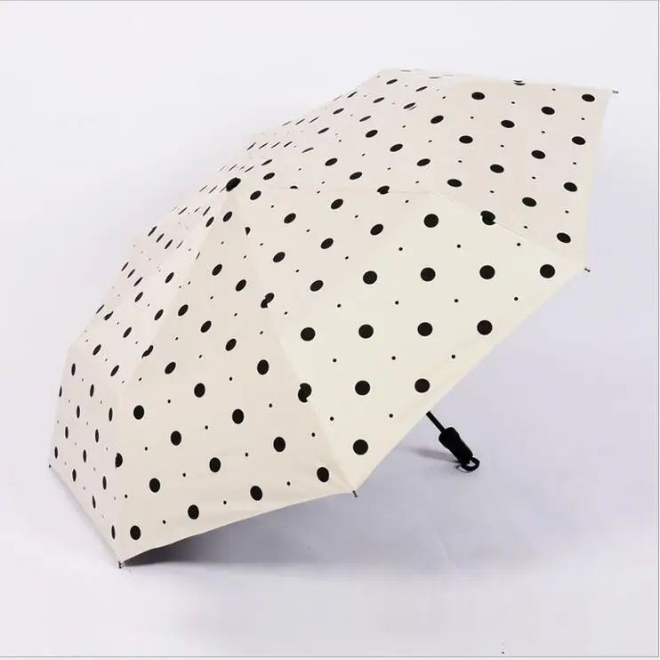 Manufacturers Direct Selling Dotted Folding Umbrella Vinyl Sun-resistant Parasol Black Umbrella Wholesale
Manufacturers Direct Selling Dotted Folding Umbrella Vinyl Sun-resistant Parasol Black Umbrella Wholesale
