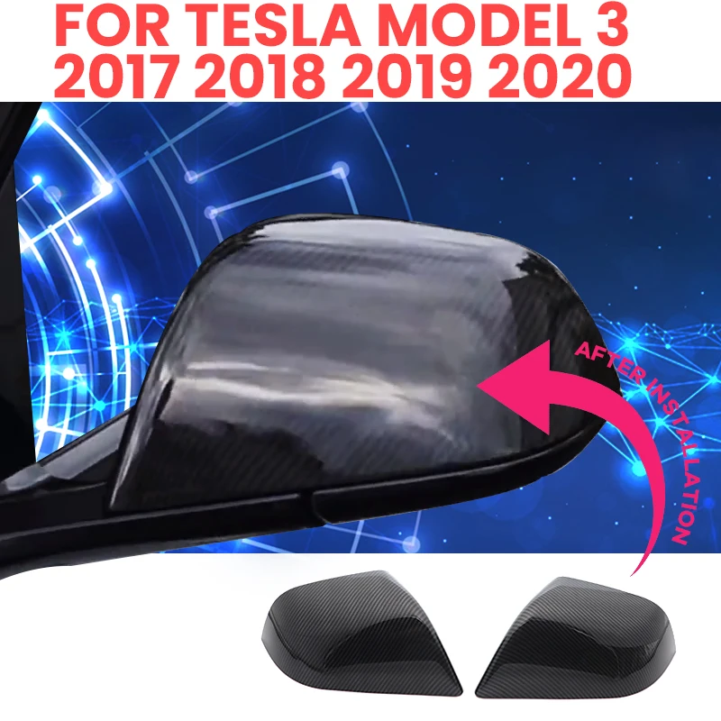 Боковые высококачественные накладки на зеркало заднего вида для Tesla Model 3, Tesla M3 17-21, узор из углеродного волокна
Боковые высококачественные накладки на зеркало заднего вида для Tesla Model 3, Tesla M3 17-21, узор из углеродного волокна