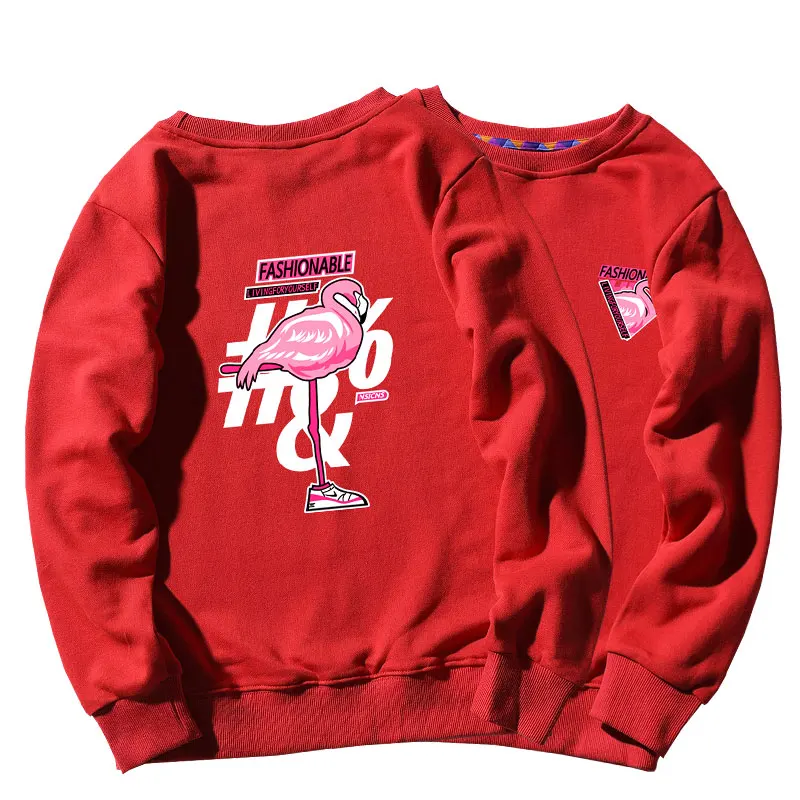 2020 Autumn Fashion Flamingo Printed O-Neck Long Sleeve Sweatshirt Basic 6 Colors Unisex S-3XL
2020 Autumn Fashion Flamingo Printed O-Neck Long Sleeve Sweatshirt Basic 6 Colors Unisex S-3XL