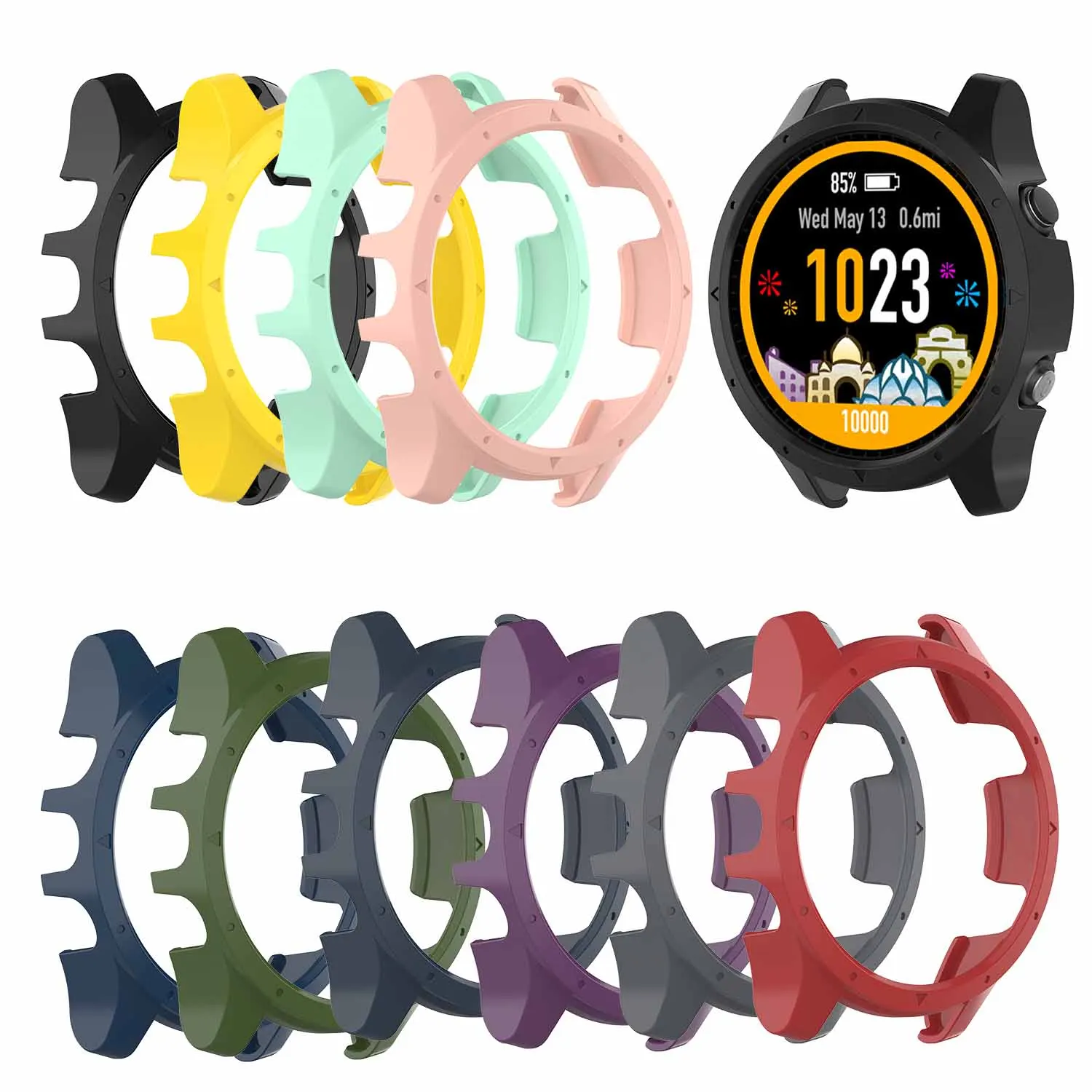 Sport Silicone Case for Garmin Forerunner 935 Full Protection Smart Watch Case for Garmin Forerunner 945 Full Screen Protector
Sport Silicone Case for Garmin Forerunner 935 Full Protection Smart Watch Case for Garmin Forerunner 945 Full Screen Protector
