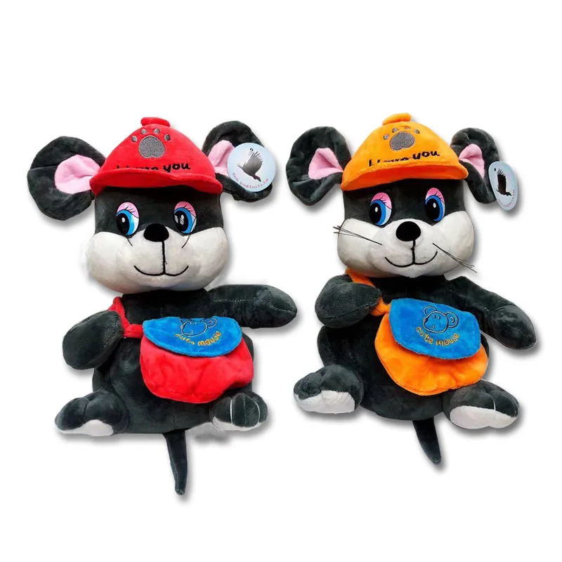 Kids Plush Backpack Mini Cartoon Mouse Plush backpack Children's School Bag Toy for boy girl Christmas New Year Birthday gifts
Kids Plush Backpack Mini Cartoon Mouse Plush backpack Children's School Bag Toy for boy girl Christmas New Year Birthday gifts