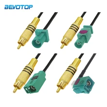 RCA Male to Fakra E Male/Female Video Cable Adapter RG174 Pigtail RF Extension Jumper for Car Rear View Backup Parking Camera
RCA Male to Fakra E Male/Female Video Cable Adapter RG174 Pigtail RF Extension Jumper for Car Rear View Backup Parking Camera