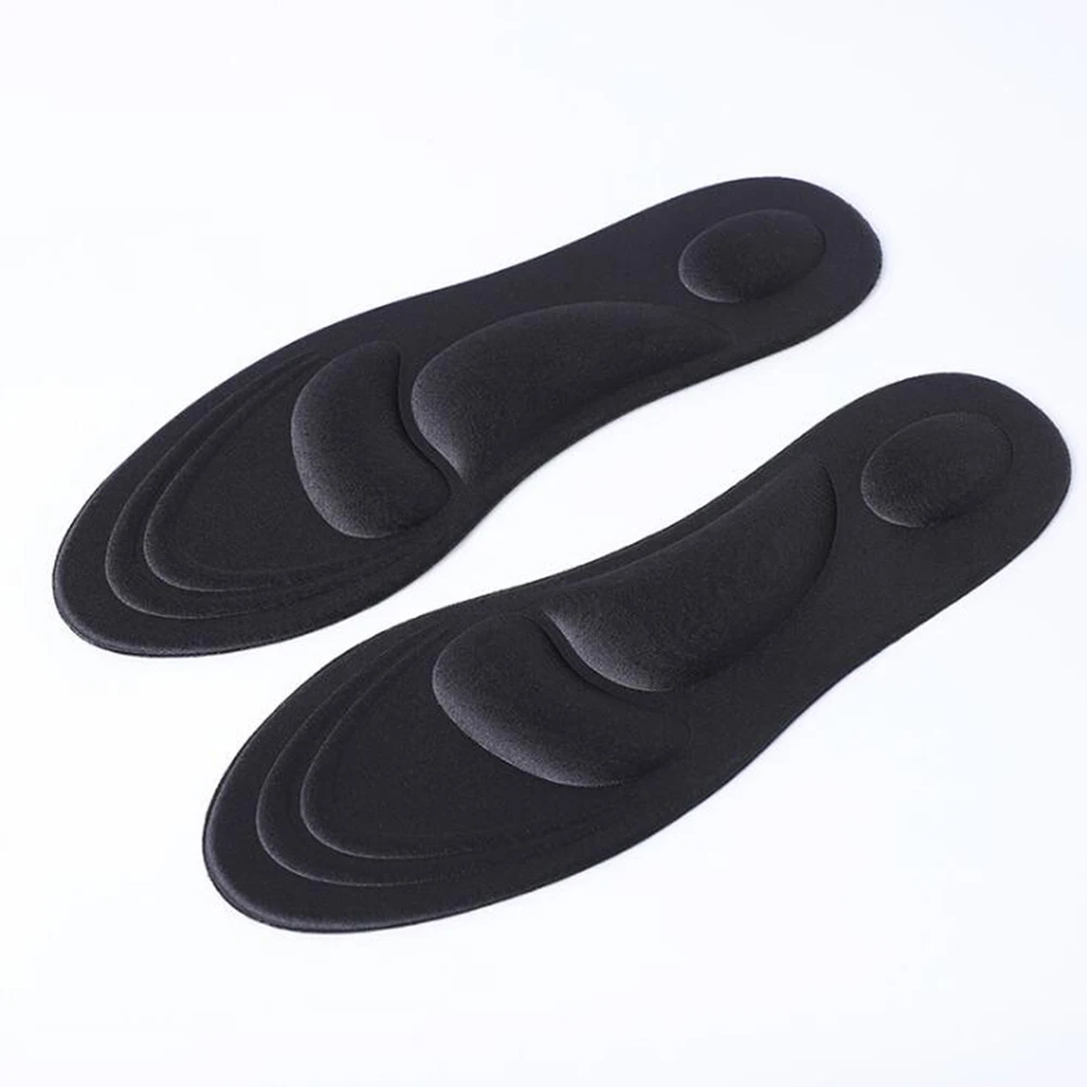 4D Stretch Breathable Deodorant Running Cushion Insoles For Feet Man Women Insoles For Shoes Sole Orthopedic Pad Memory Foam